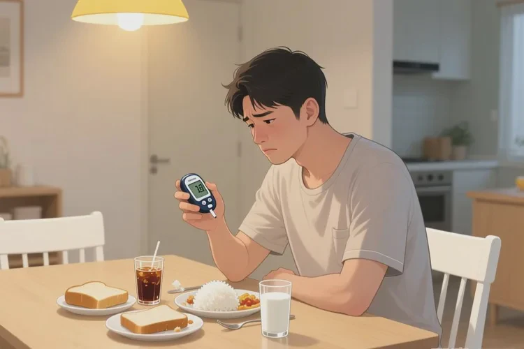 28歲晚餐血糖22.3是怎么回事(圖1)