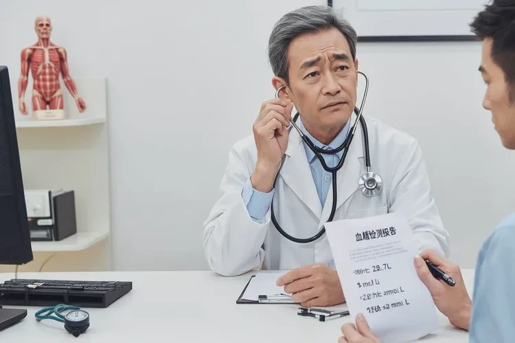 28歲中餐血糖28.7是怎么回事(圖2)