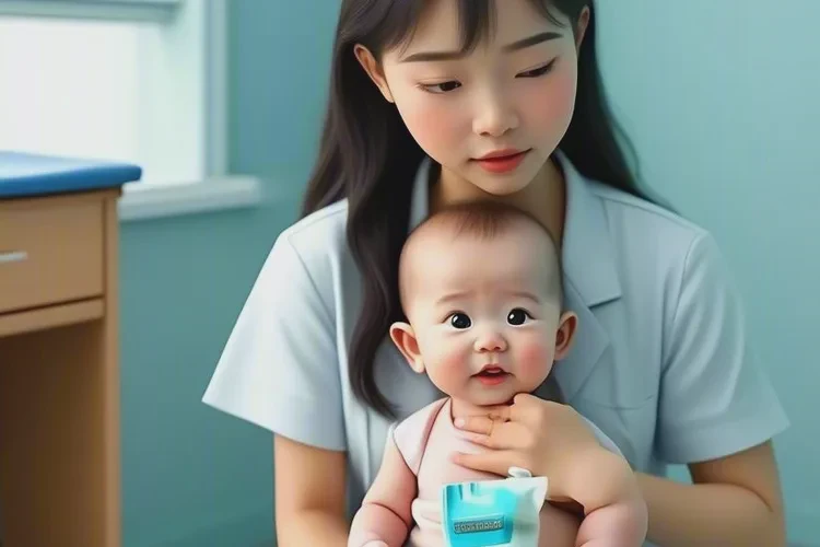 孩子脖子出現(xiàn)濕疹可以治愈嗎(圖1)