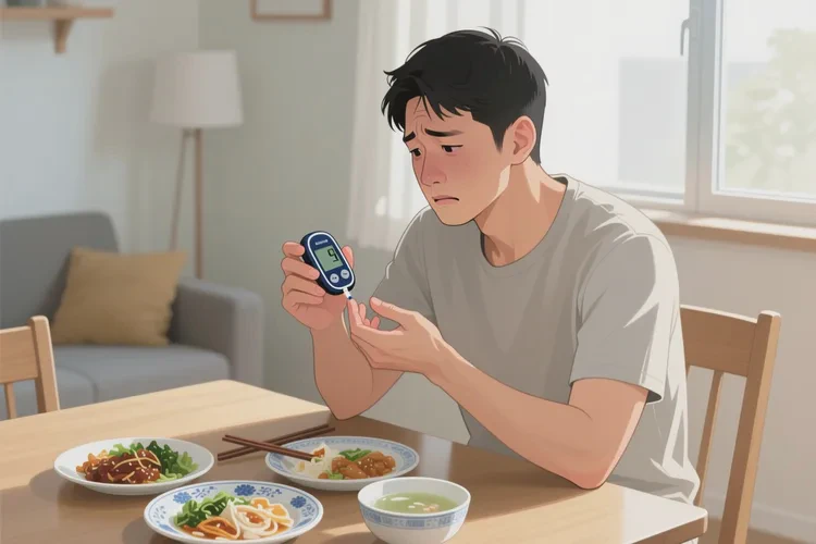 28歲中餐血糖26.4是怎么回事(圖1)