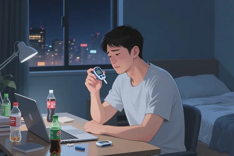 27歲睡前血糖24.7是怎么回事(圖1)