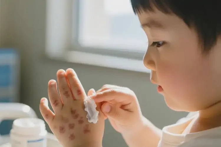 小孩手上經(jīng)常長(zhǎng)濕疹可以治好嗎(圖4)