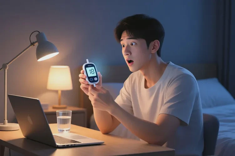 27岁晚上血糖13点3是怎么回事(图1)