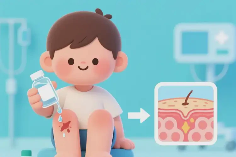 孩子大腿上偶爾長濕疹可以治好嗎(圖2)