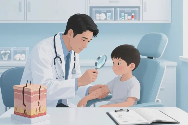 兒童四肢經(jīng)常起濕疹可以治愈嗎(圖2)