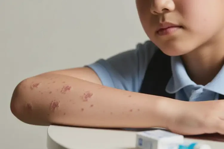 中學(xué)生手臂上偶爾長濕疹可不可以根治(圖3)