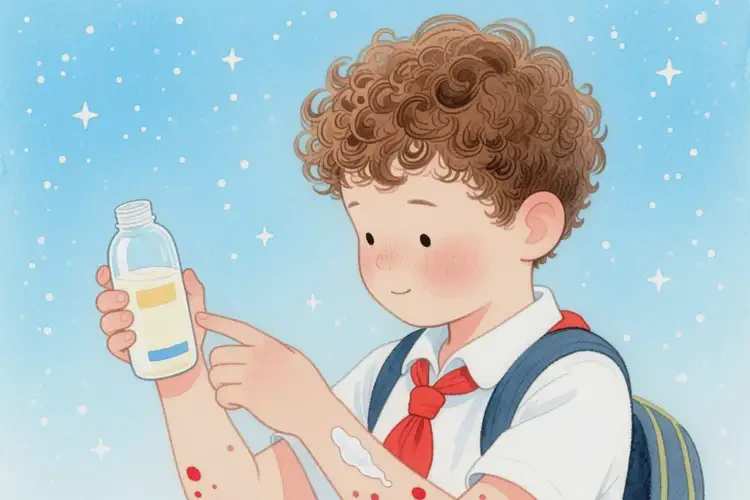 小學(xué)生手臂上容易長(zhǎng)濕疹可不可以根治(圖3)