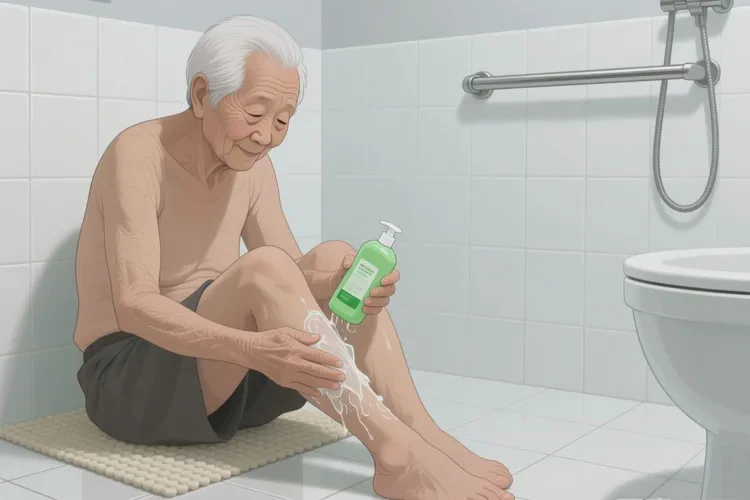 高齡老人大腿偶爾長濕疹能靠自己自愈嗎(圖1)