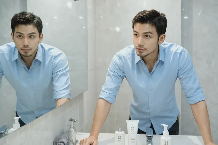 男人臉上有濕疹能靠自己自愈嗎(圖2)