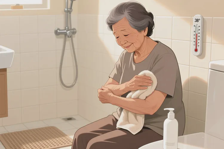 老人手臂容易起濕疹可以治愈嗎(圖1)