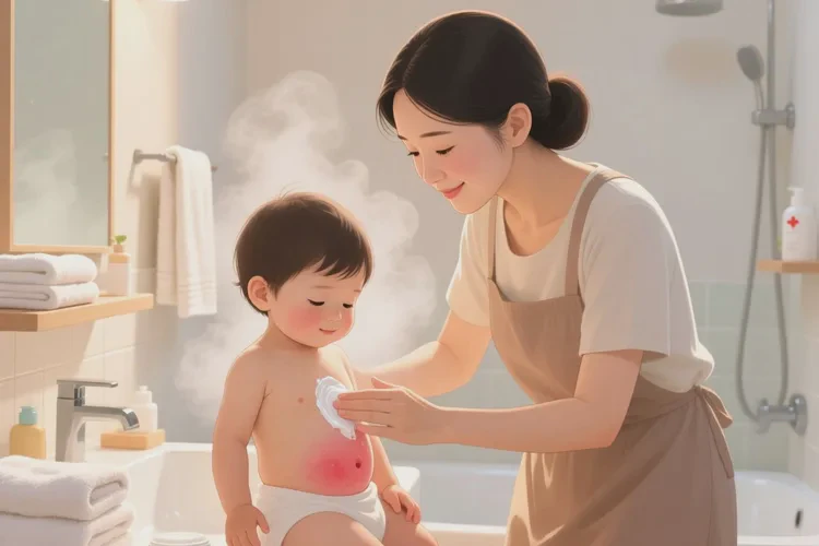 兒童肚子經(jīng)常起濕疹可以治愈嗎(圖1)