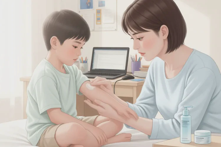 大學(xué)生肚子長(zhǎng)濕疹能靠自己自愈嗎(圖1)