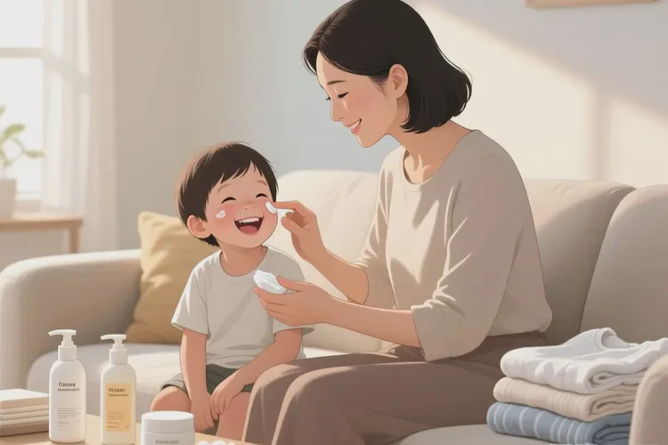 兒童脖子容易起濕疹可以治愈嗎(圖1)