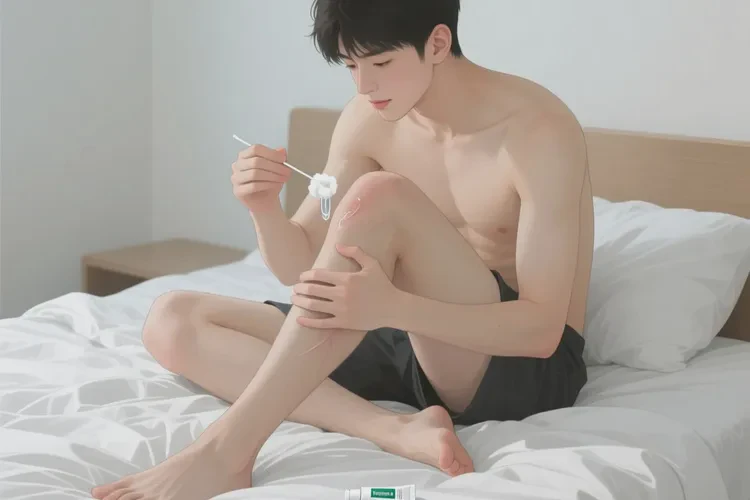 青年人大腿上經常起濕疹能靠自己自愈嗎(圖1)