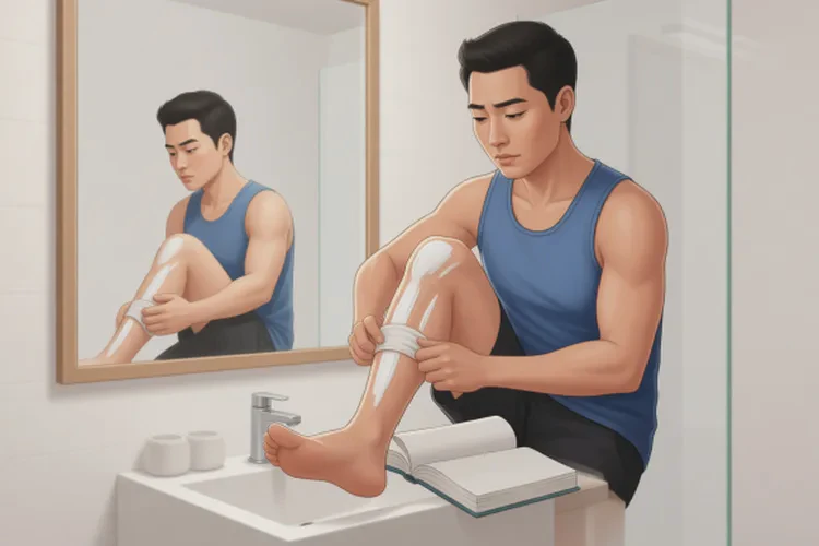 大學生小腿上有濕疹能靠自己自愈嗎(圖2)