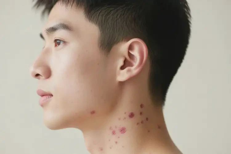 男生脖子上經(jīng)常長濕疹可以治好嗎(圖4)