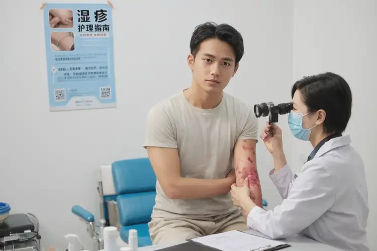 青年人身上經(jīng)常起濕疹可以治好嗎(圖2)