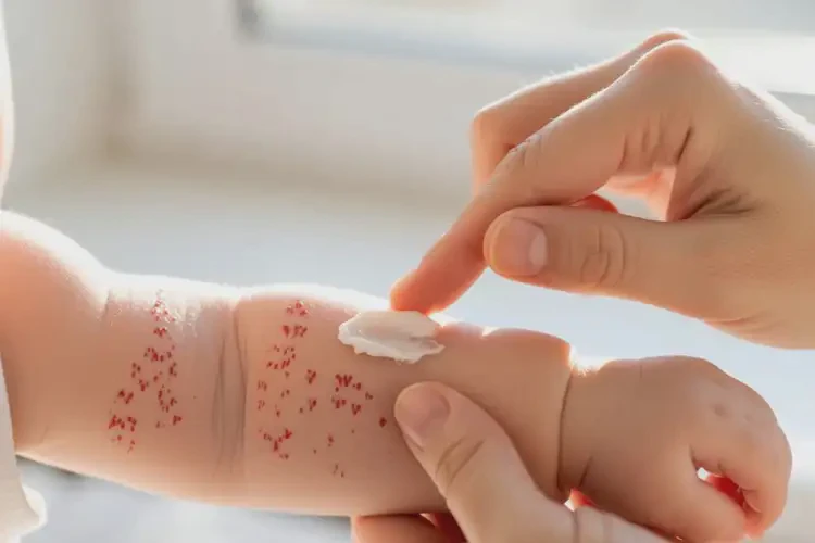 嬰兒手臂上偶爾長濕疹可以治好嗎(圖3)