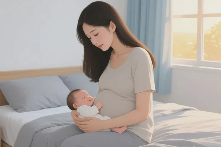 哺乳期媽媽肚子經(jīng)常長濕疹能靠自己自愈嗎(圖1)