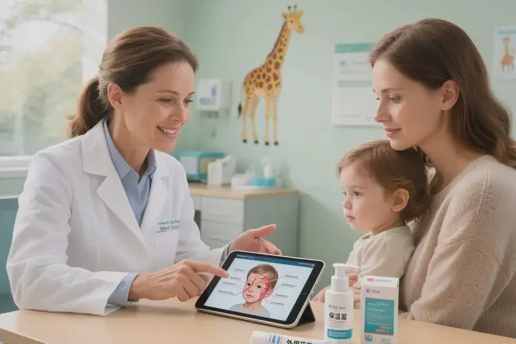 小孩臉上出現(xiàn)濕疹可以治好嗎(圖3)