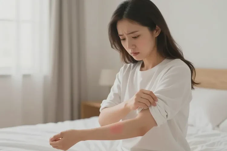 哺乳期媽媽手臂偶爾起濕疹能靠自己自愈嗎(圖1)