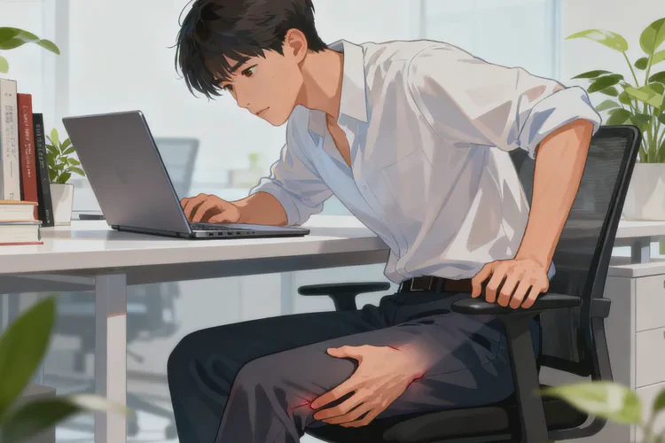 青年人屁股上起濕疹能靠自己自愈嗎(圖1)