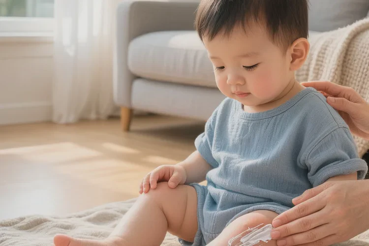 寶寶大腿出濕疹可以治愈嗎(圖2)