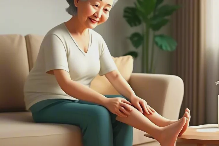 老年人小腿上長(zhǎng)濕疹可以治愈嗎(圖1)