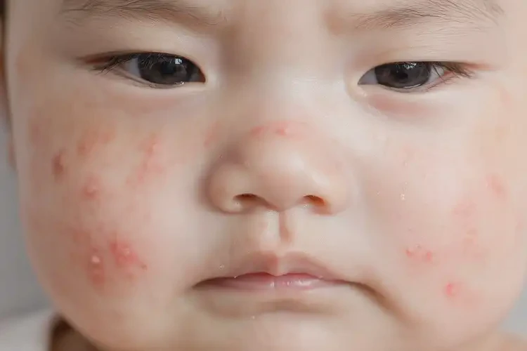 寶寶臉上有濕疹可以治好嗎(圖4)