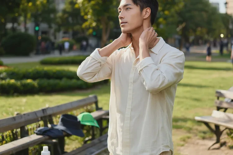 青年人脖子上偶爾起濕疹能靠自己自愈嗎(圖3)