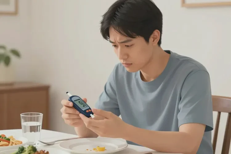 28歲晚餐血糖19點(diǎn)1是怎么回事(圖1)