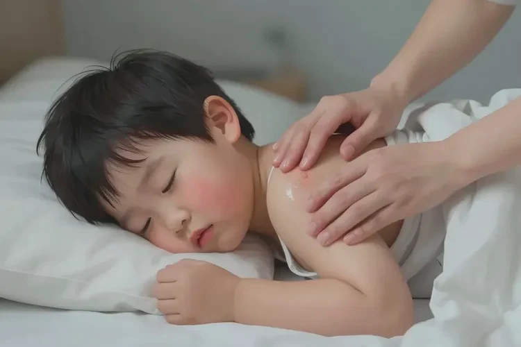 孩子手臂偶爾長(zhǎng)濕疹可以治愈嗎(圖2)