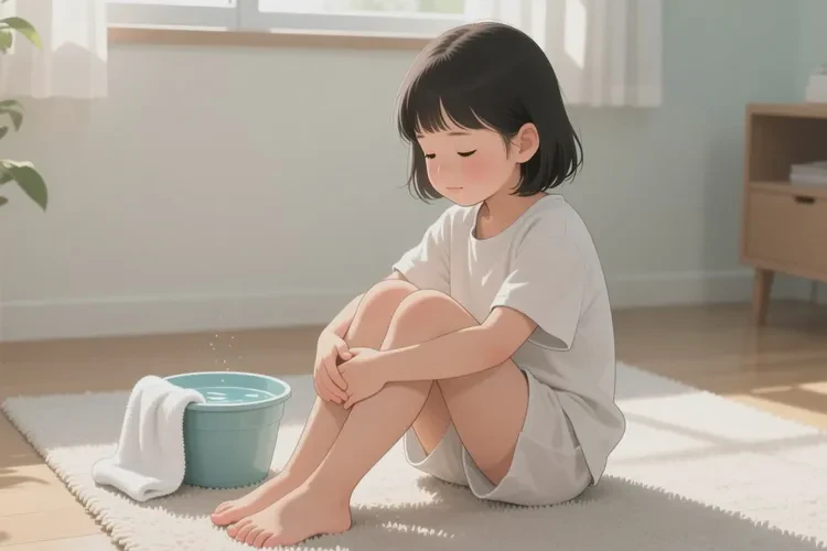 少兒大腿上偶爾長濕疹可以治愈嗎(圖2)