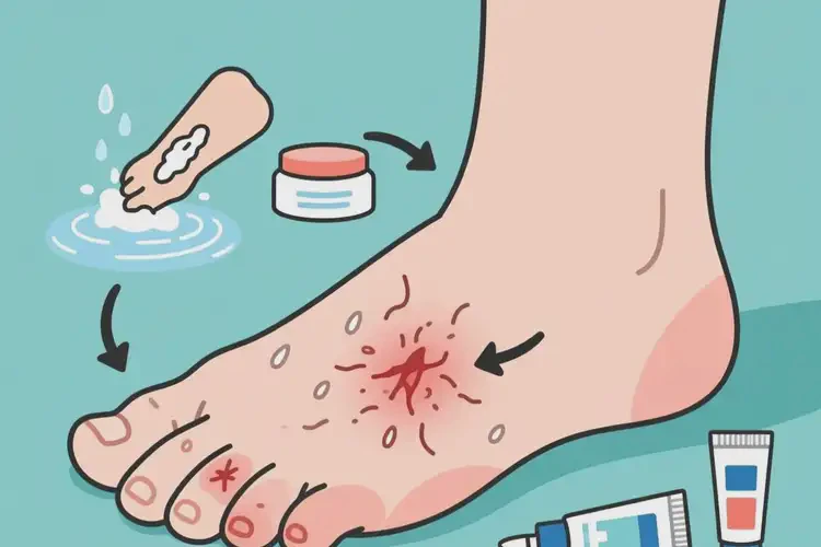 青少年腳上起濕疹可不可以根治(圖2)