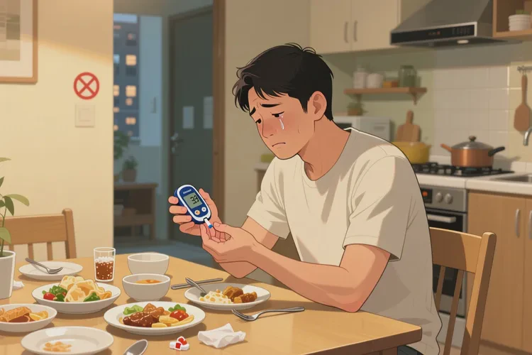 28歲晚餐血糖23.9是怎么回事(圖1)