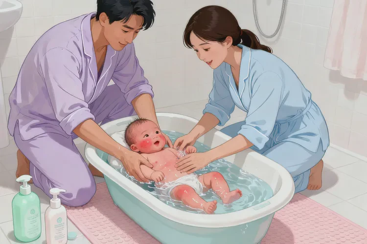 寶寶肚子長(zhǎng)濕疹可以治愈嗎(圖2)