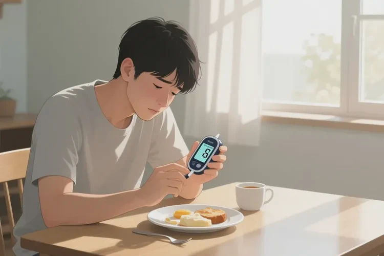 28歲早餐血糖24.4是怎么回事(圖1)