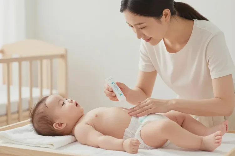 嬰幼兒肛周偶爾長濕疹可以治愈嗎(圖1)