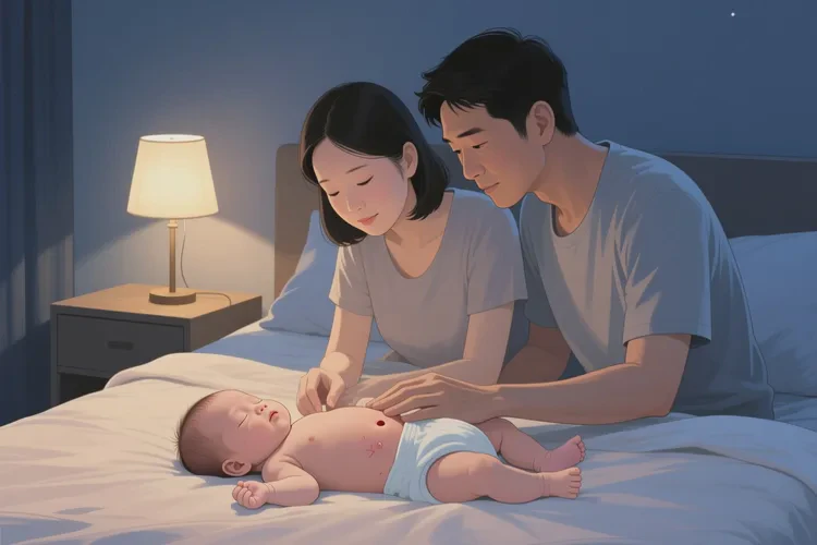 嬰幼兒肚子有濕疹可以治愈嗎(圖2)