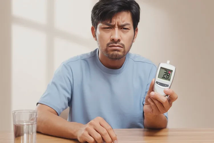 28歲晚餐血糖28.7是怎么回事(圖1)