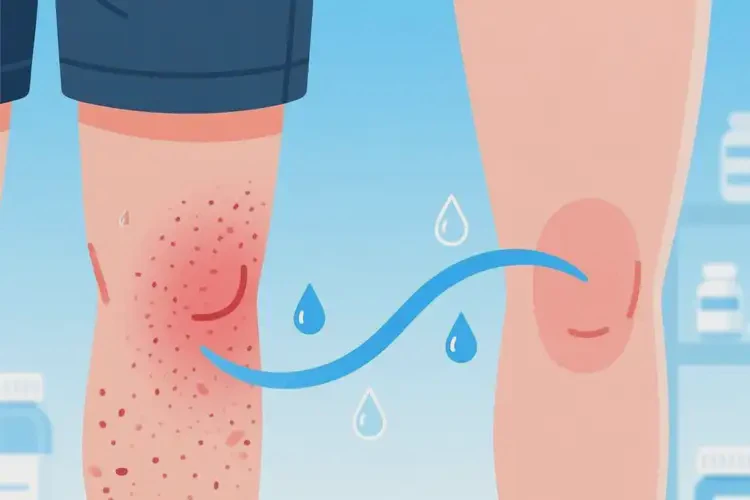 男人大腿起濕疹可不可以根治(圖2)