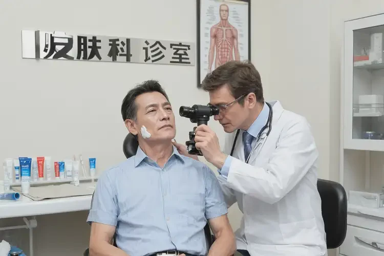 男人脖子偶爾起濕疹可不可以根治(圖1)