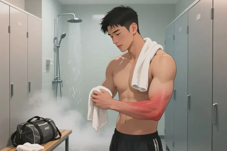 男人身上出濕疹能靠自己自愈嗎(圖1)