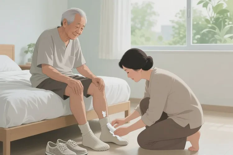 老年人腳上容易起濕疹可以治愈嗎(圖2)