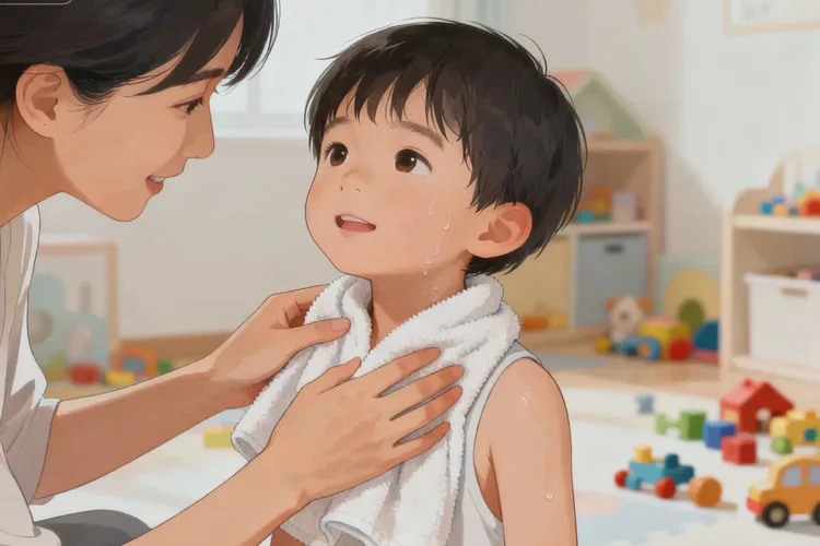 少兒脖子容易長(zhǎng)濕疹可以治愈嗎(圖2)