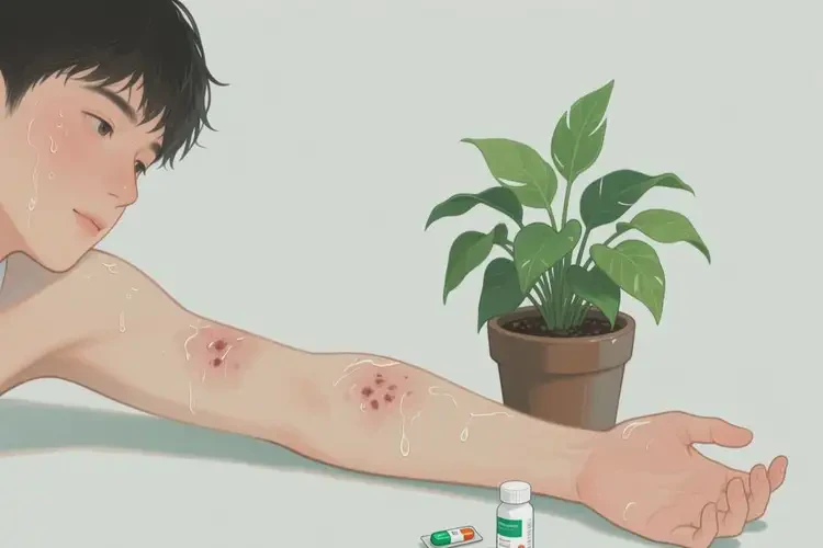 男生手臂容易起濕疹可以治好嗎(圖2)