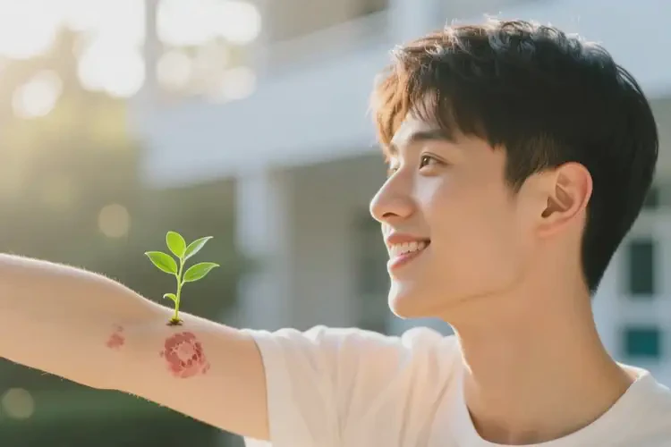 青年人手臂上出現(xiàn)濕疹可以治好嗎(圖4)