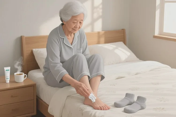 高齡老人腳上出濕疹能靠自己自愈嗎(圖1)