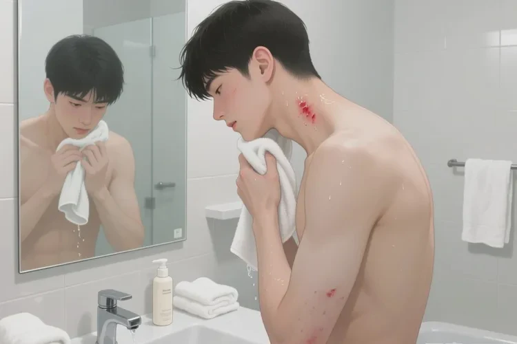 青年人脖子上有濕疹能靠自己自愈嗎(圖1)