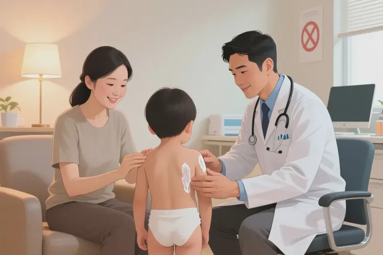 少兒屁股經常長濕疹可以治愈嗎(圖3)